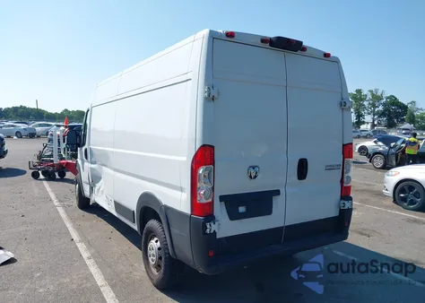 2023 Ram Promaster 2500 High Roof 159 Wb from USA, damaged, VIN 3C6LRVDG0PE598705